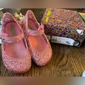 Mini Melissa Pink Sandals size 7